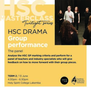 Arts Team_masterclass DRAMA2 term 2