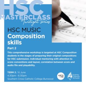 Arts Team_masterclass MUSIC term 2